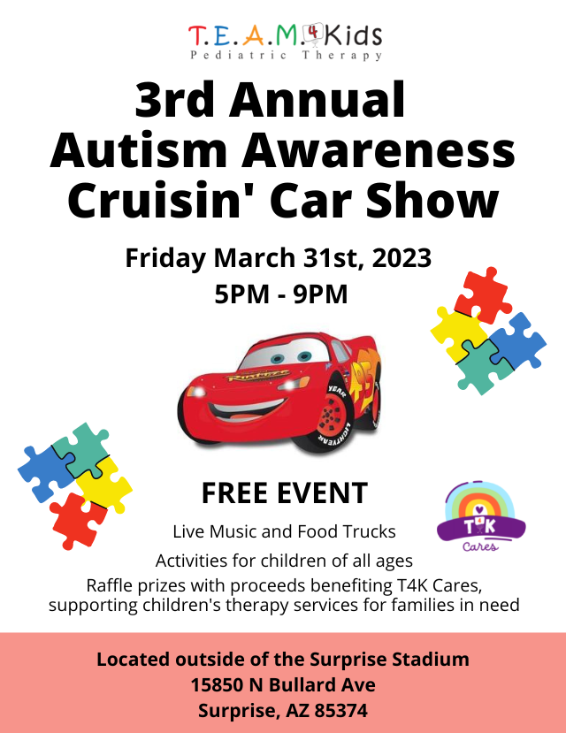 Autism Awareness Cruisin' Car Show