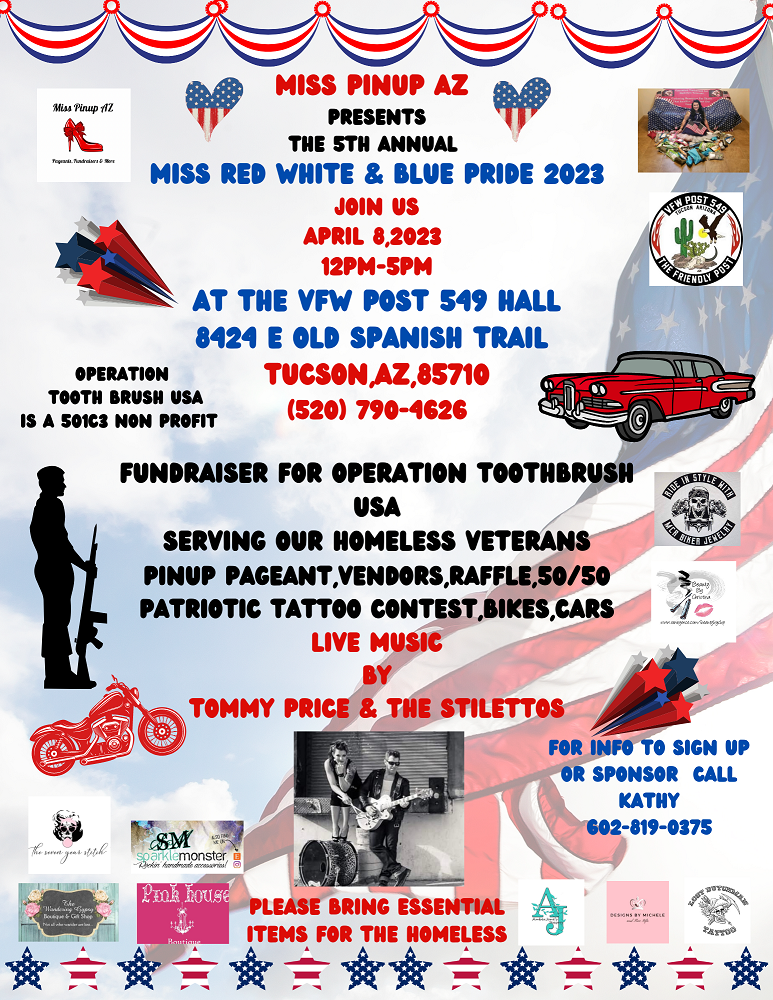 Miss Red White & Blue Pride Pageant and Car Show