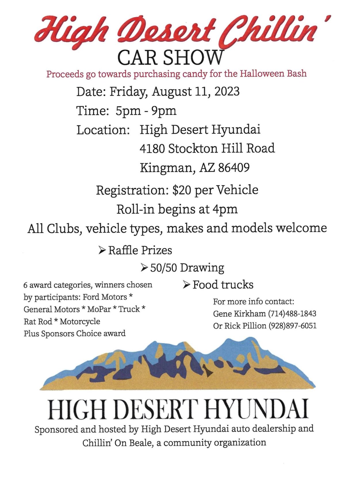 High Desert Chillin Car Show