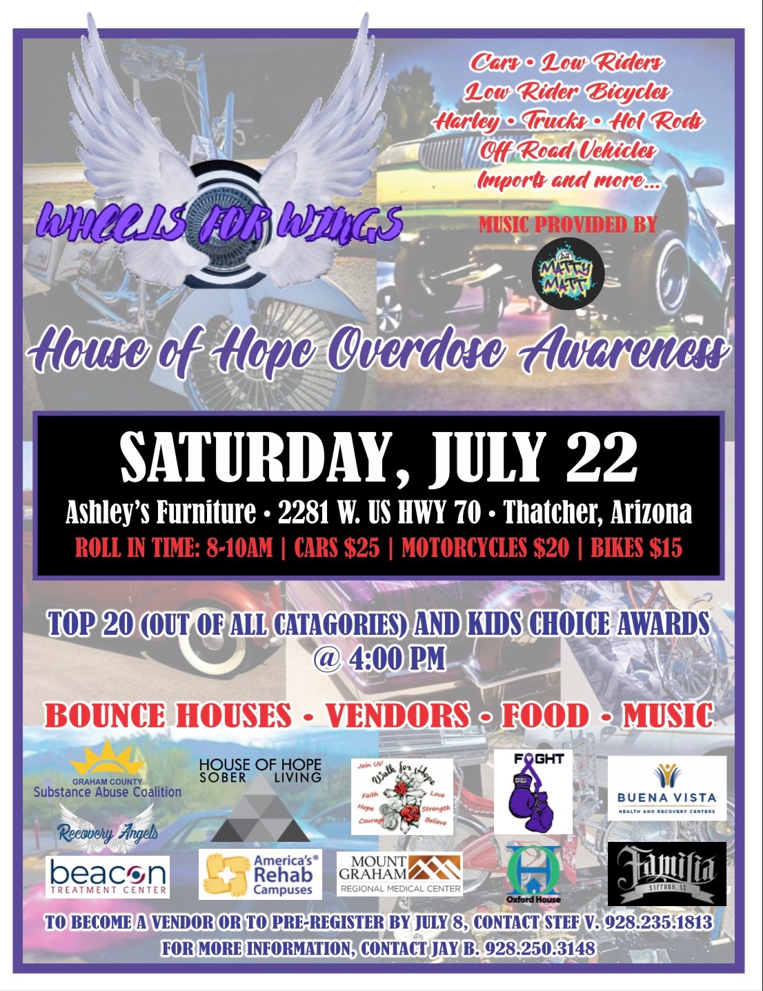 House of Hope Overdose Awareness Car Show