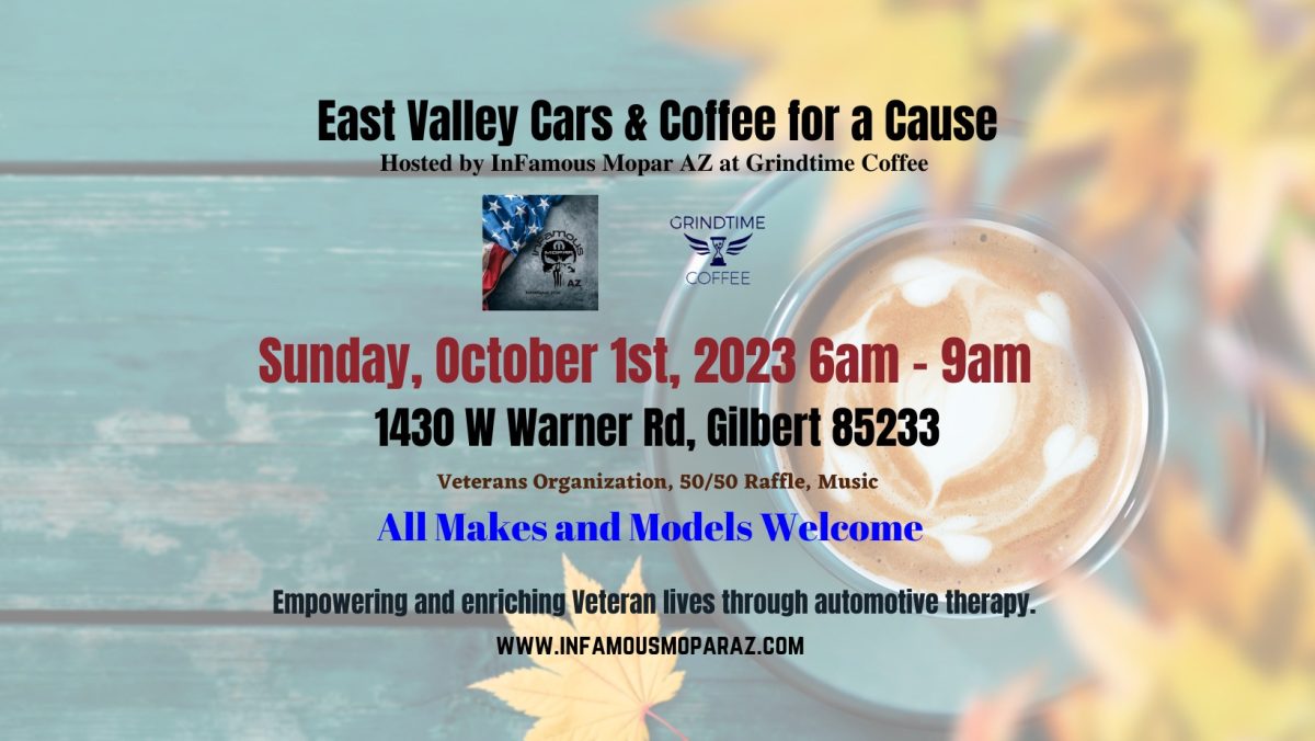 Cars & Coffee for a Cause