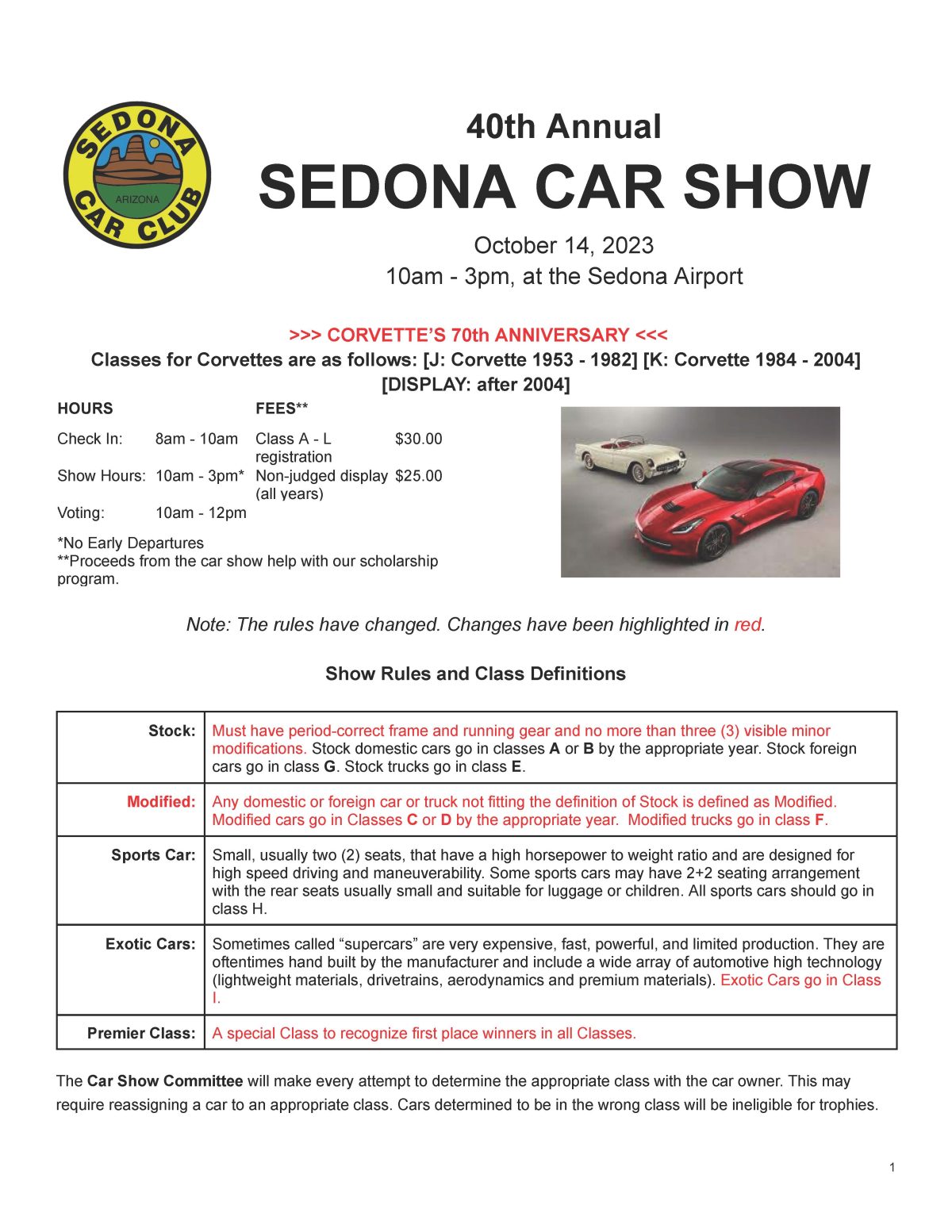 Sedona Car Show