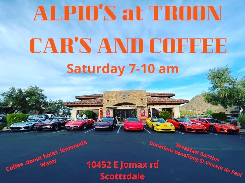 Alpio's at Troon Cars and Coffee
