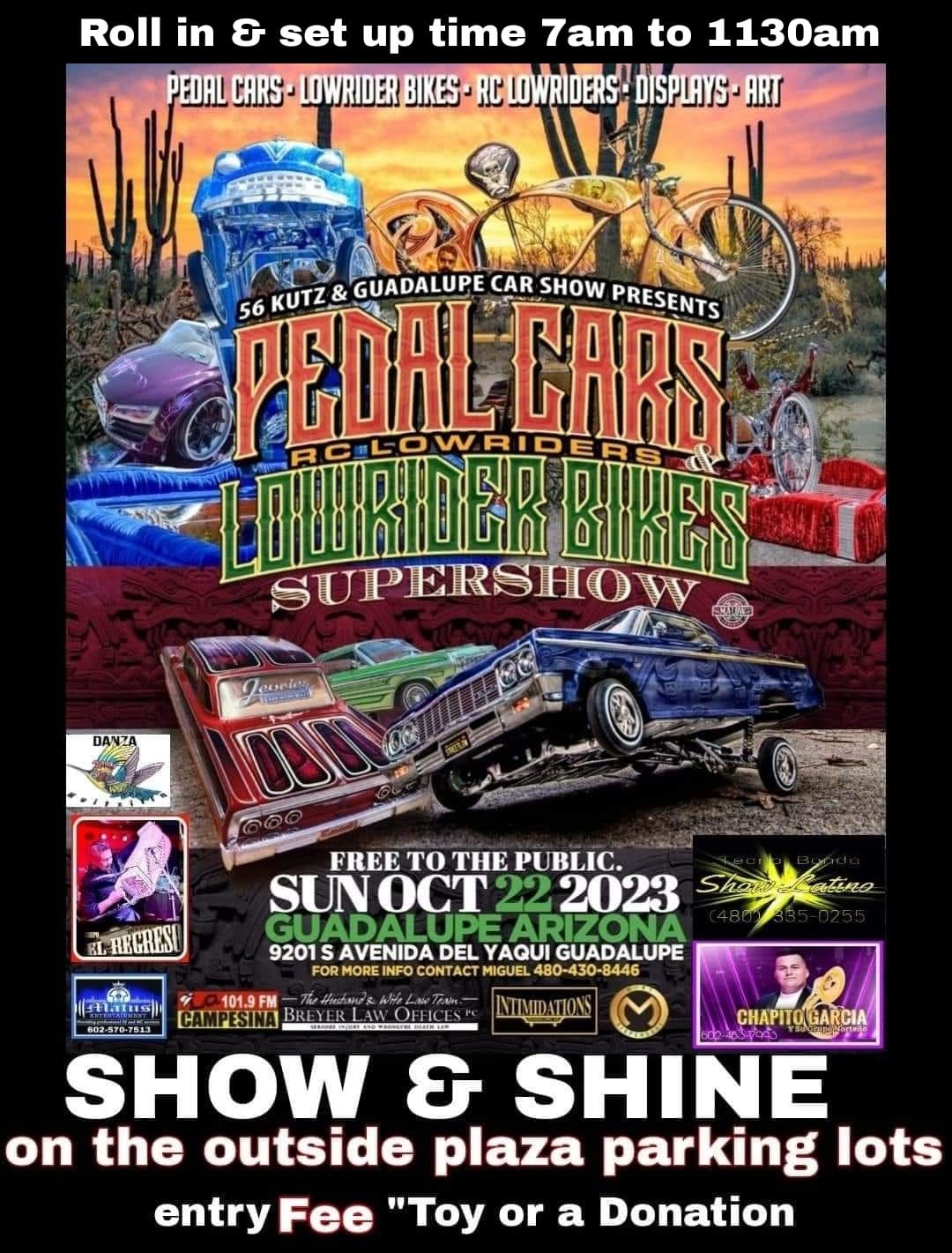 Pedal Cars RC Lowriders & Lowrider Bikes Supershow