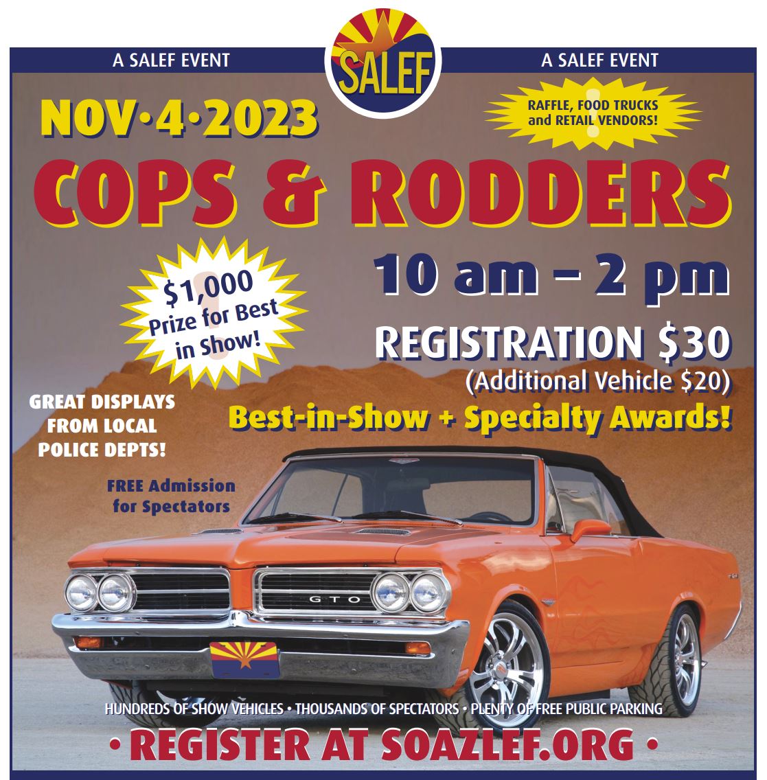 Cops & Rodders Car Show