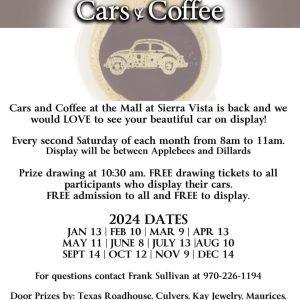 Cars and Coffee at Sierra Vista
