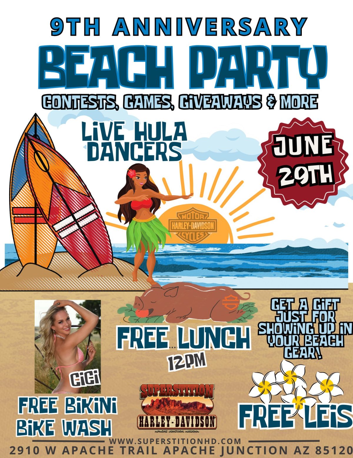 Beach Party at Superstition