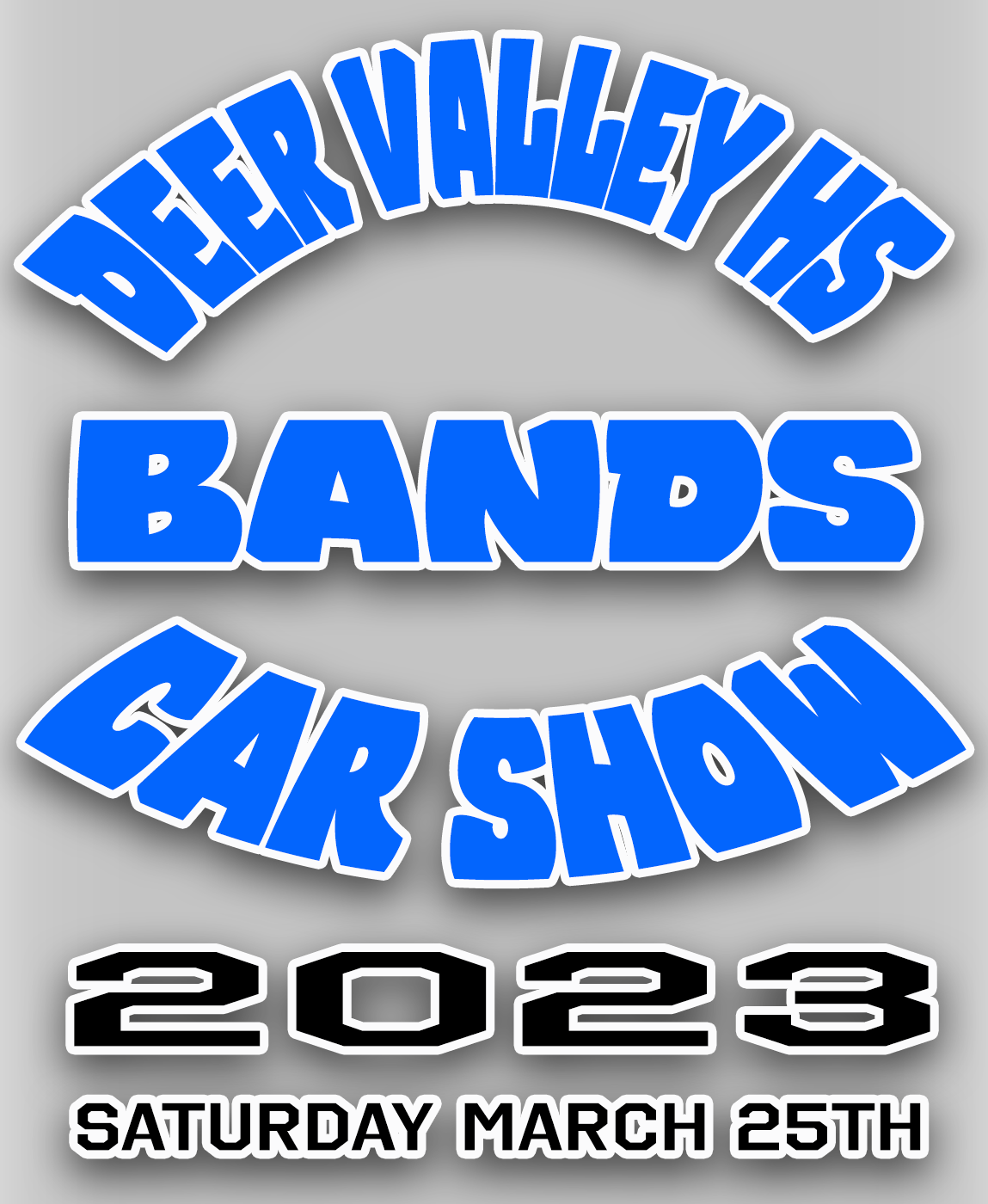 Deer Valley High School Band Car Show