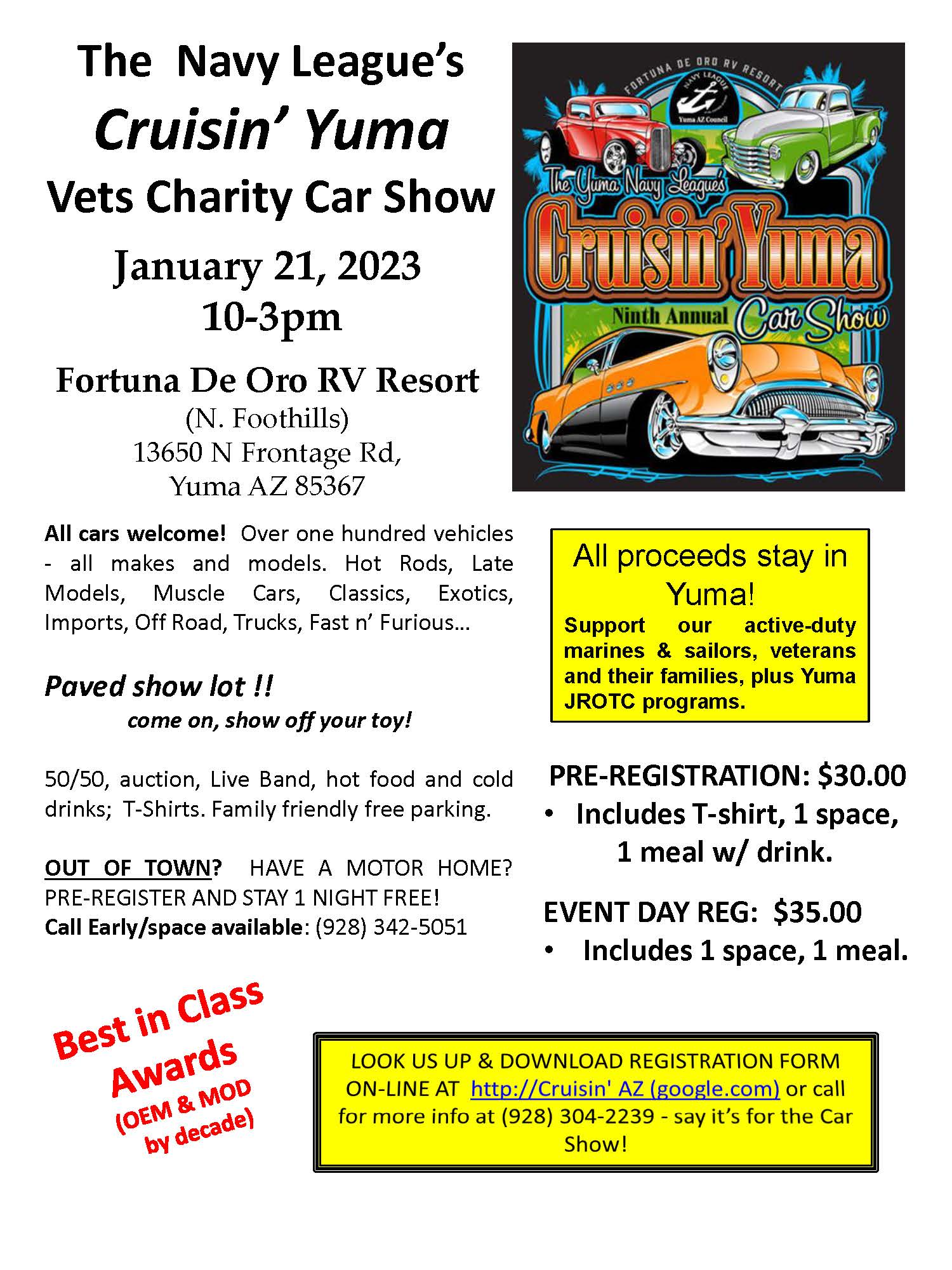 Cruisin Yuma Car Show