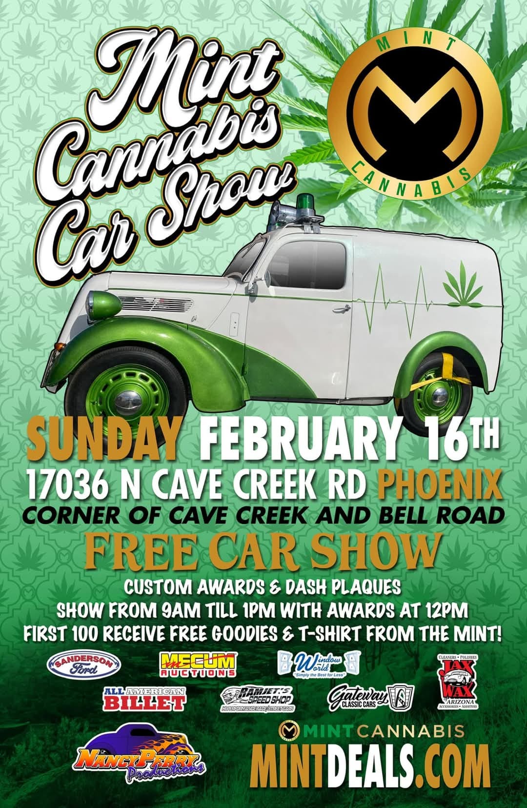 Mint Cannabis Car Show