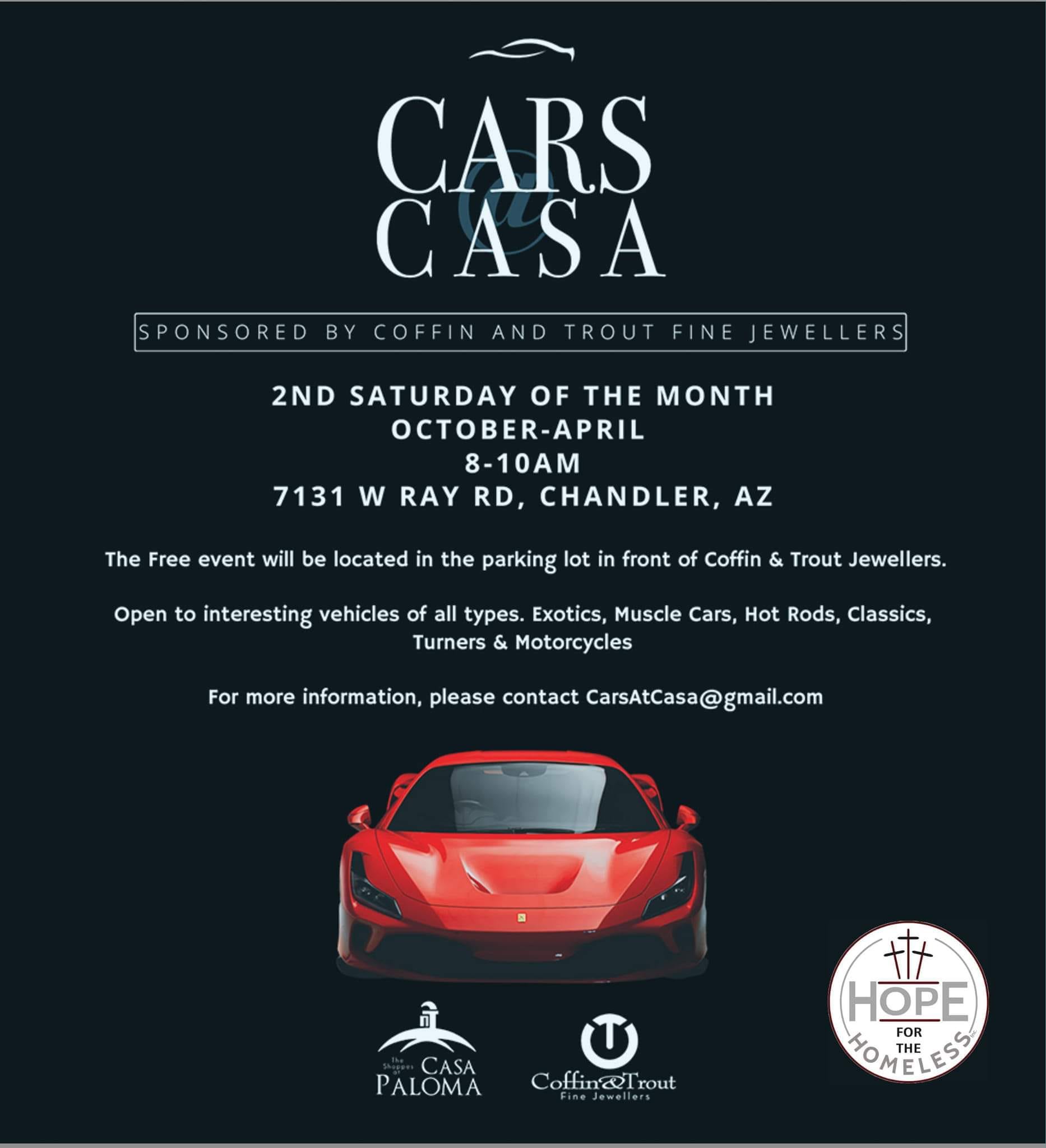 Cars at Casa Car Show