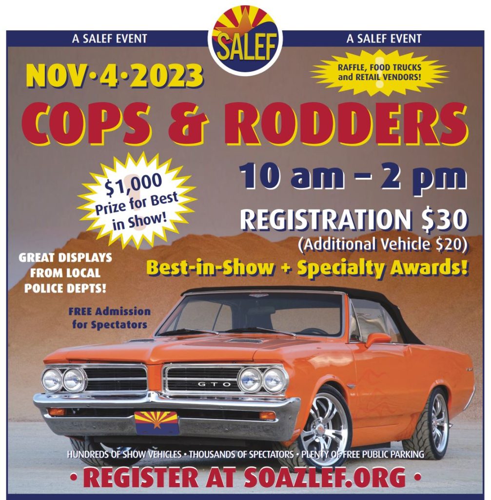 Cops & Rodders Car Show Arizona Car Culture