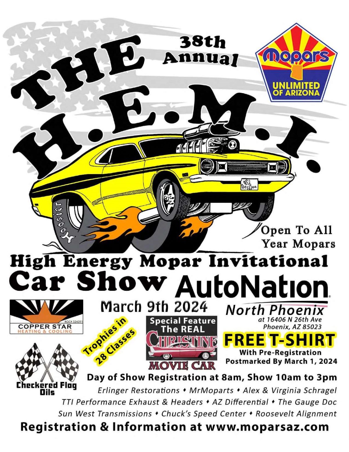 H.E.M.I. High Energy Mopar Invitational Car Show