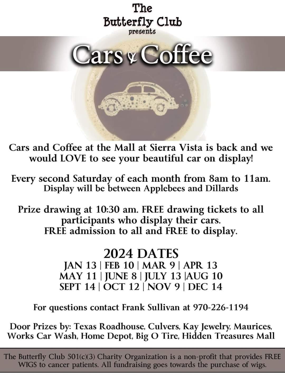 Cars and Coffee at Sierra Vista