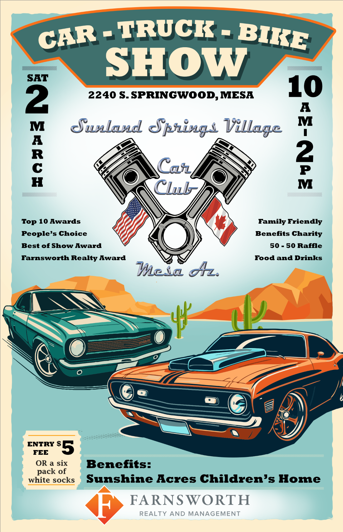 Sunland Springs Village Annual Car Show