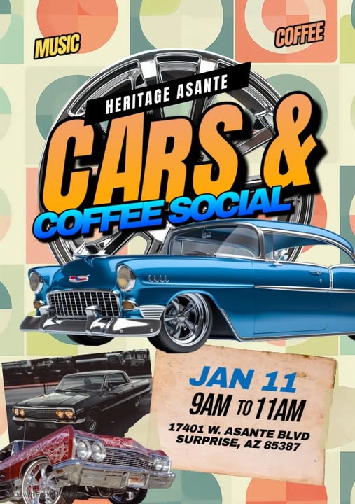 Heritage Asate Cars and Coffee