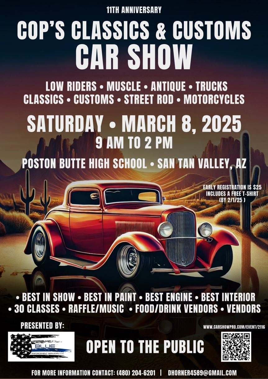 COPS Classics & Customs Car Show