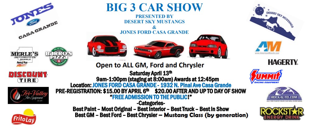 Big 3 Car Show