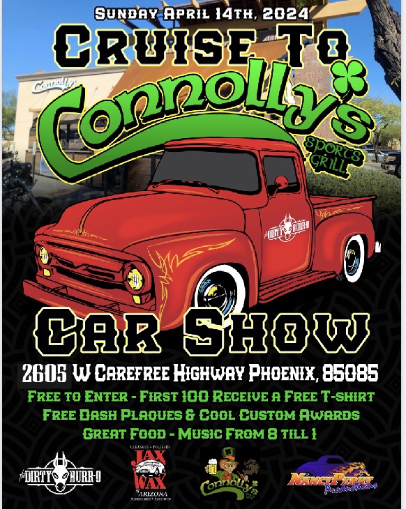 Cruise to Connollys Car Show