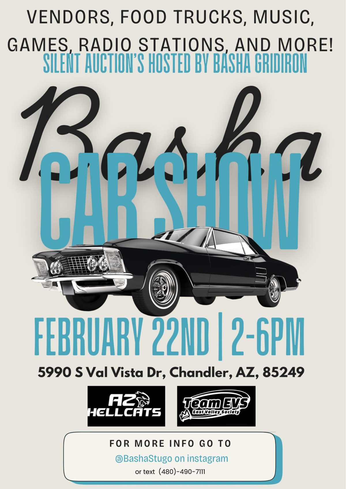 Basha High School Fundraising Car Show