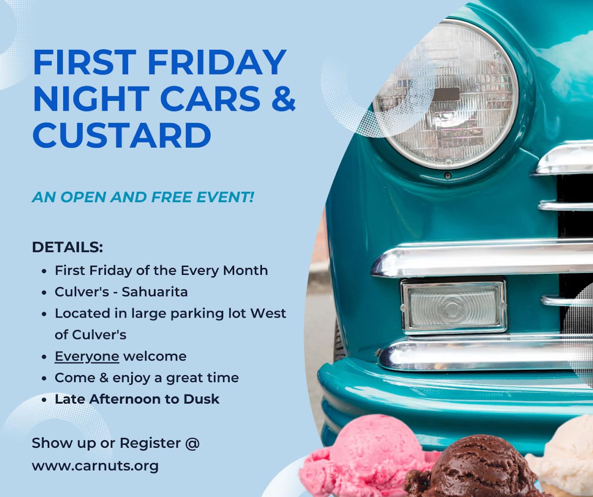 First Friday Night Cars & Custard