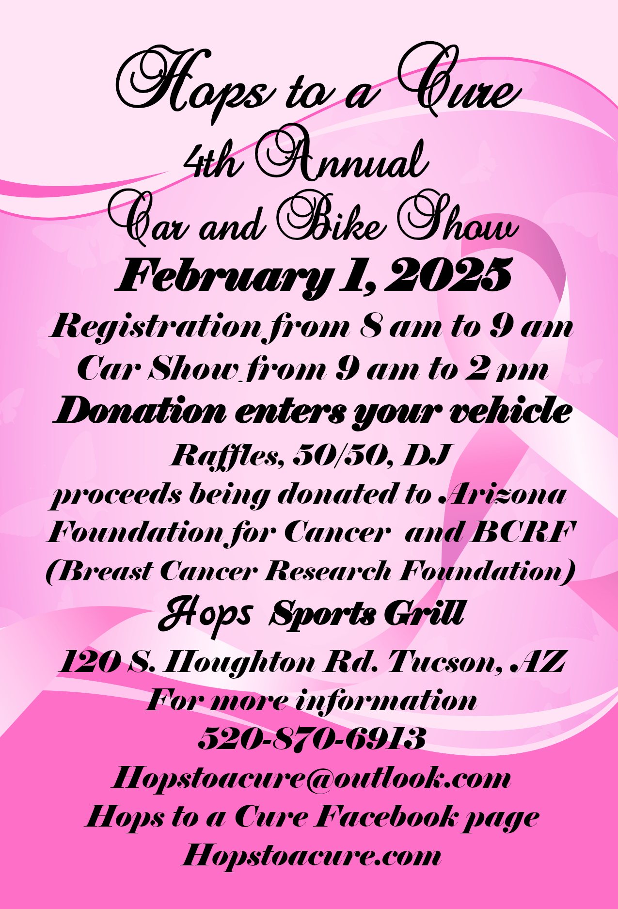 Hope to a Cure Car Show