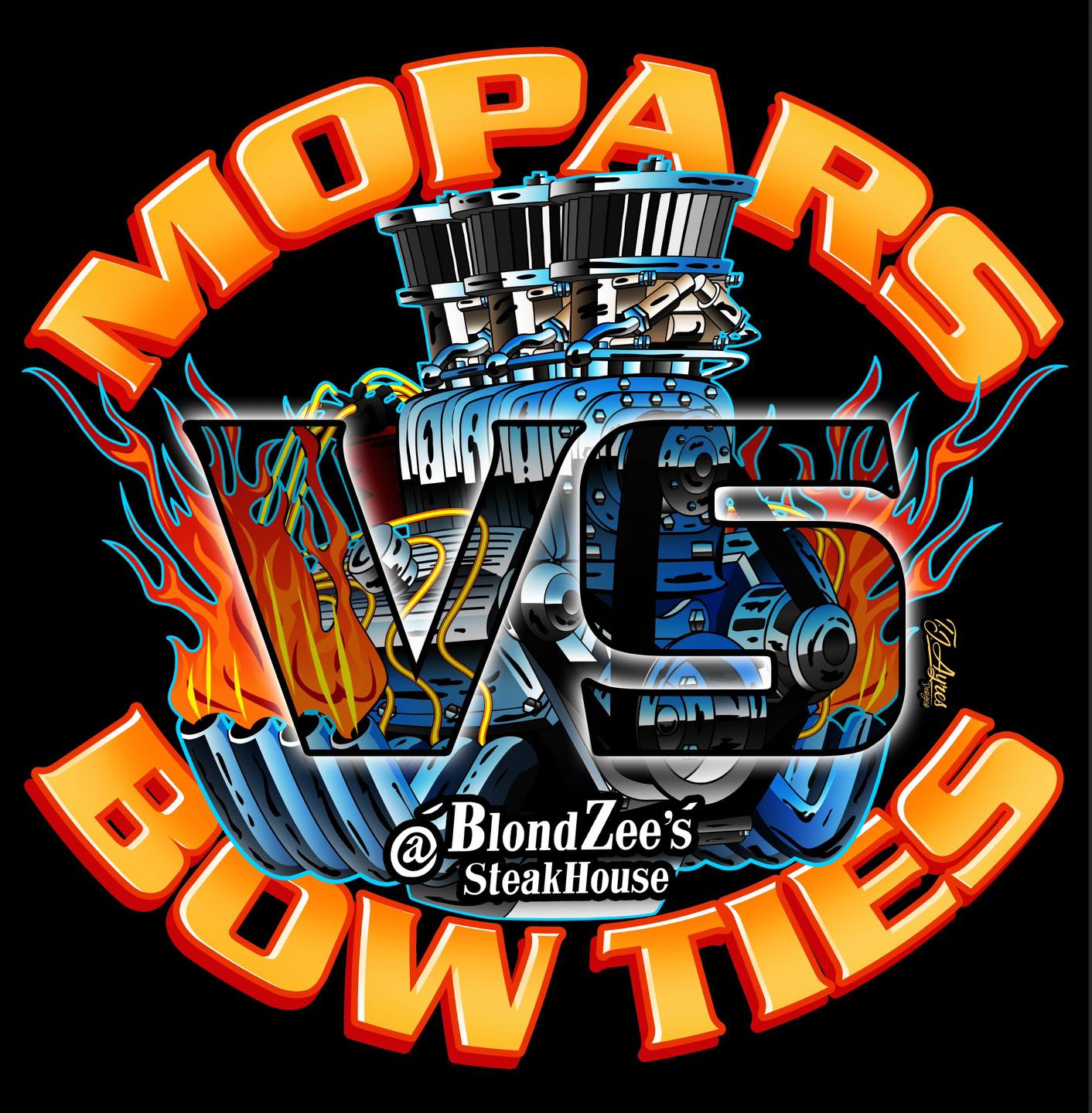 Mopars Vs Bowties Car Show