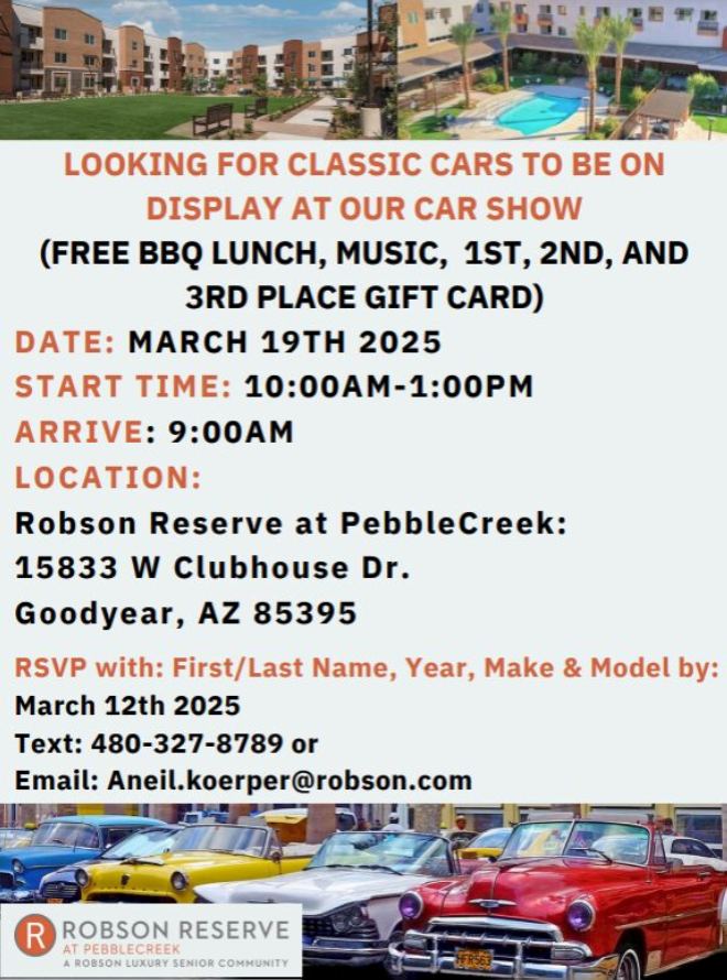 Classic Cars, Camaraderie & Free BBQ